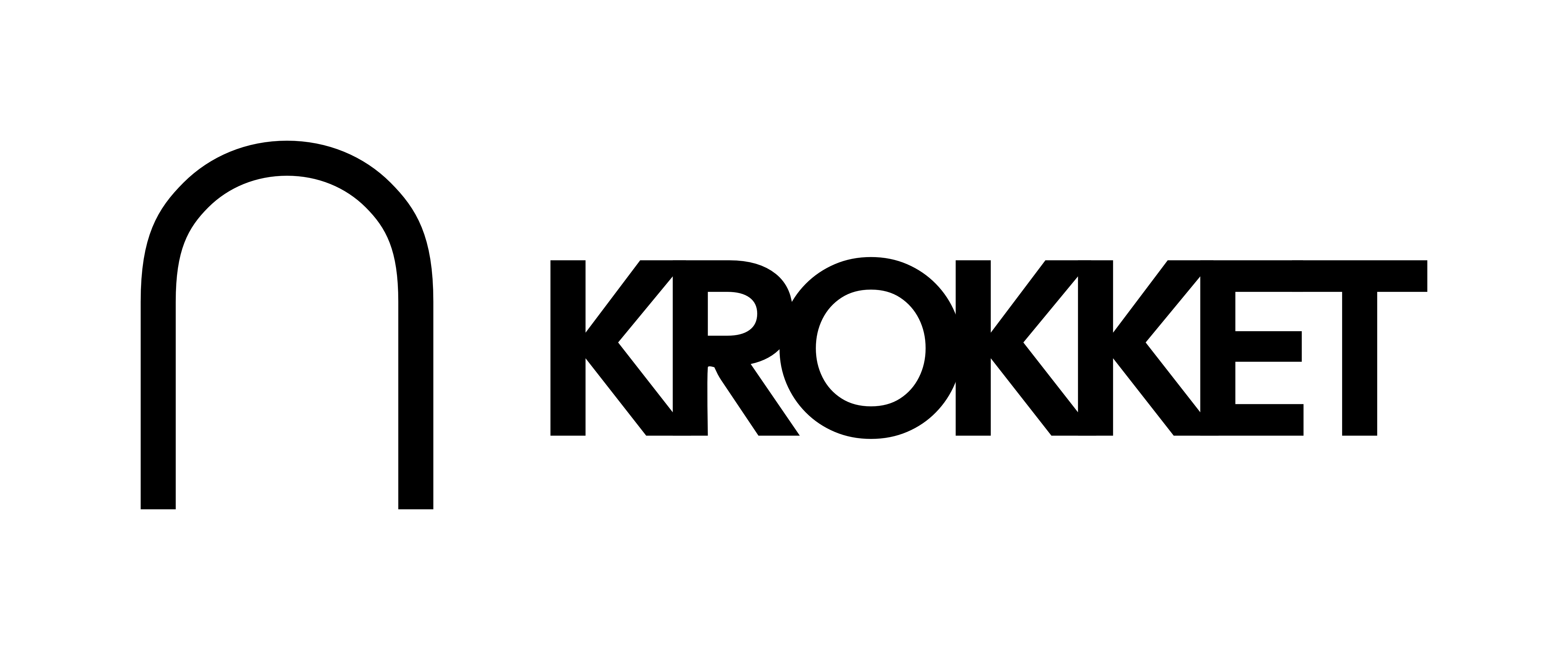 Krokket horisontal logo